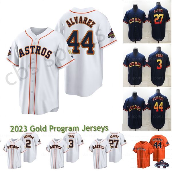 houston jeremy pena astros 2023 gold program champions jersey world series justin verlander jose altuve alex bregman yuli gurriel yordan alv, Blue;black
houston jeremy pena astros 2023 gold program champions jersey world series justin verlander jose altuve alex bregman yuli gurriel yordan alv, Blue;black