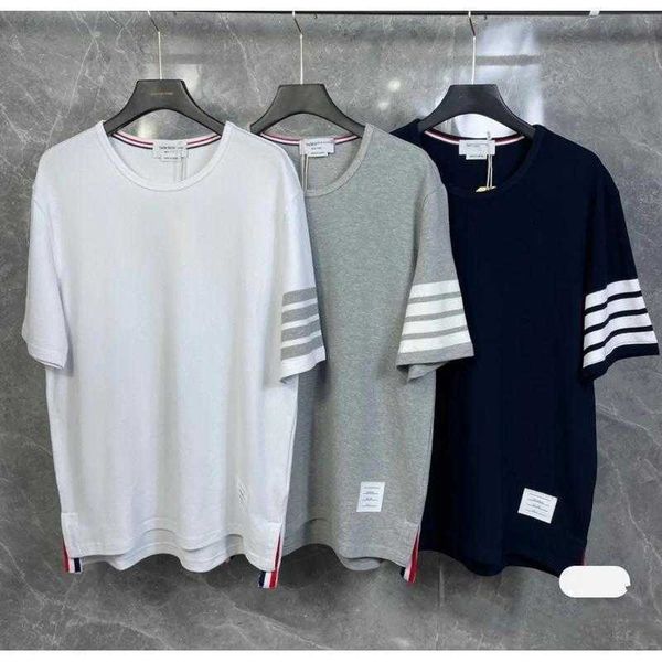 fashion designer thomes brownns t-shirt tb classic short sleeve four stripe round neck casual cotton simple loose t-shirt men's, White;black
fashion designer thomes brownns t-shirt tb classic short sleeve four stripe round neck casual cotton simple loose t-shirt men's, White;black