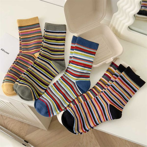 socks hosiery new fashion autumn cotton mixed-color striped women's breathable casual absorb sweat long funny for men t221102, Black;white
socks hosiery new fashion autumn cotton mixed-color striped women's breathable casual absorb sweat long funny for men t221102, Black;white