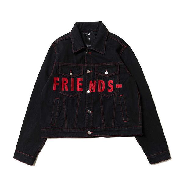 men's hoody vlo one fashion designer brand letter men women casual denim jacket hoodies cotton terry pullover friends long sleeve, Black
men's hoody vlo one fashion designer brand letter men women casual denim jacket hoodies cotton terry pullover friends long sleeve, Black