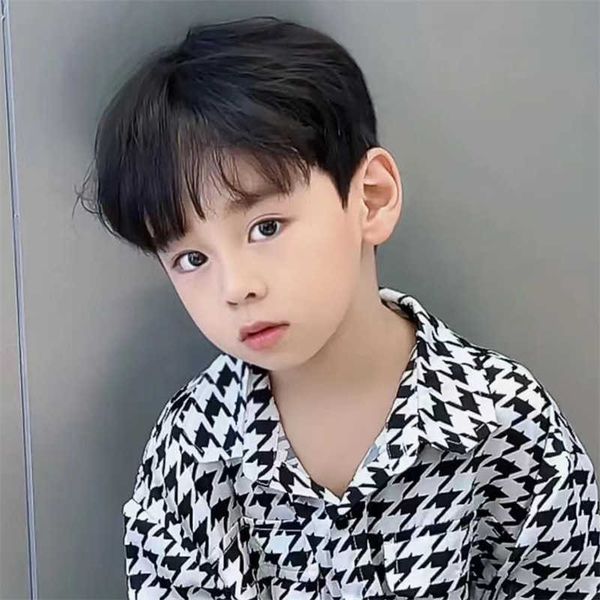 hair lace wigs tiktok children's men's mid point fashion hair korean version handsome students' black short straight wig head
hair lace wigs tiktok children's men's mid point fashion hair korean version handsome students' black short straight wig head