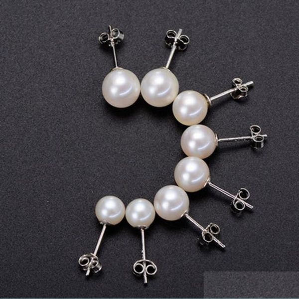 stud sier pearls stud earrings 925 sterling 6/8/10mm titanium steel pearl ball screw woman simple beauty screwback for women drop de dhwyn, Golden;silver
stud sier pearls stud earrings 925 sterling 6/8/10mm titanium steel pearl ball screw woman simple beauty screwback for women drop de dhwyn, Golden;silver