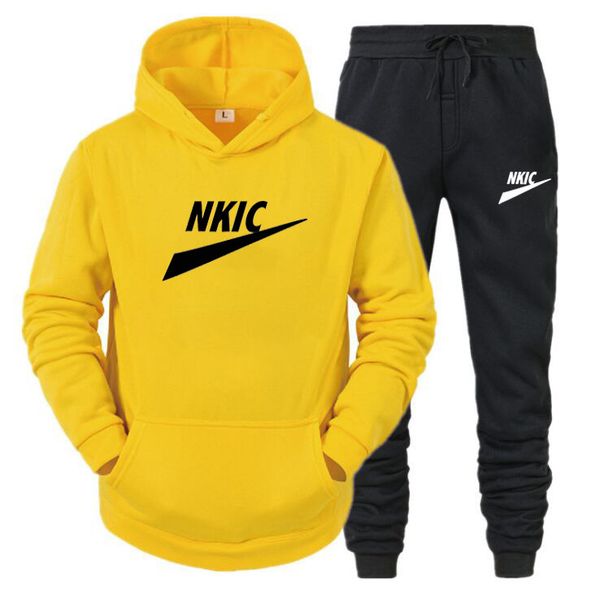 2023 fashion men's hoodie and sweatpants tracksuit new brand logo printed hooded pullover man winter casual sports suit s-3xl, Gray
2023 fashion men's hoodie and sweatpants tracksuit new brand logo printed hooded pullover man winter casual sports suit s-3xl, Gray