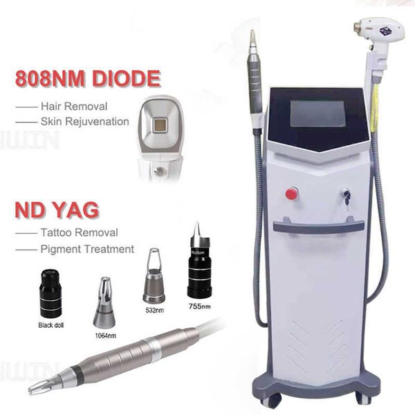 new 755 1064 808 laser wavelength hair removal ipl nd yag machine laser picosecond tattoo 808nm diode, Black
new 755 1064 808 laser wavelength hair removal ipl nd yag machine laser picosecond tattoo 808nm diode, Black