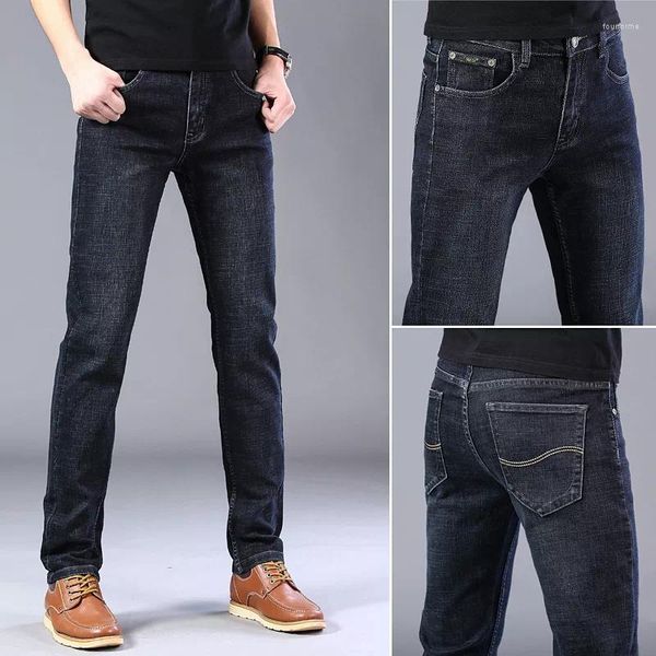 men's jeans more colors pants men exclusive design casual denim straight slim stretch, Blue
men's jeans more colors pants men exclusive design casual denim straight slim stretch, Blue