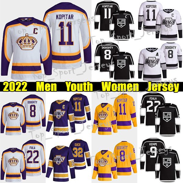 #11 anze kopitar reverse retro hockey jersey #8 drew doughty kings#9 adrian kempe kevin fiala alex iafallo quinton byfield viktor arvidsson, Black;red
#11 anze kopitar reverse retro hockey jersey #8 drew doughty kings#9 adrian kempe kevin fiala alex iafallo quinton byfield viktor arvidsson, Black;red