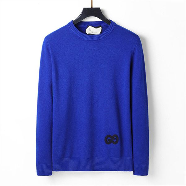 designer sweater man for woman knit crow neck womens fashion letter black long sleeve clothes pullover oversized blue a55, White;black
designer sweater man for woman knit crow neck womens fashion letter black long sleeve clothes pullover oversized blue a55, White;black