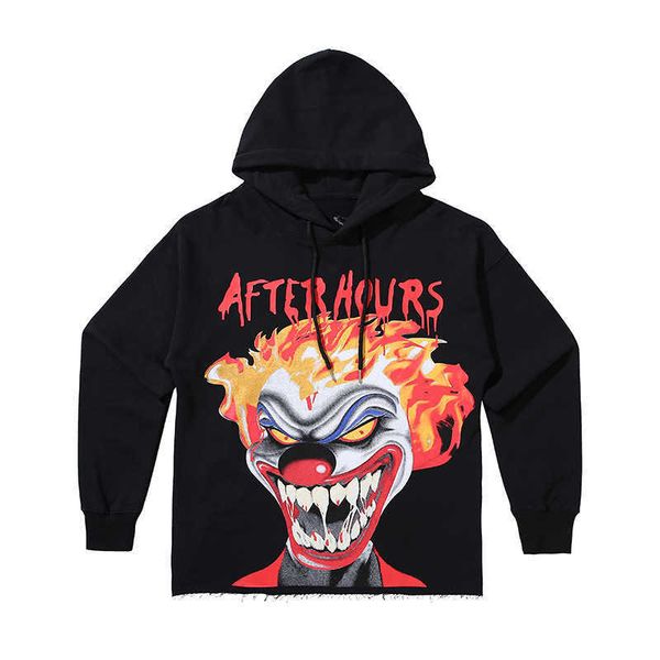 men's hoody vlo one fashion designer clown large v-loop hoodie edge loose street hip hop men women hoodies cotton terry pullover 76zd, Black
men's hoody vlo one fashion designer clown large v-loop hoodie edge loose street hip hop men women hoodies cotton terry pullover 76zd, Black