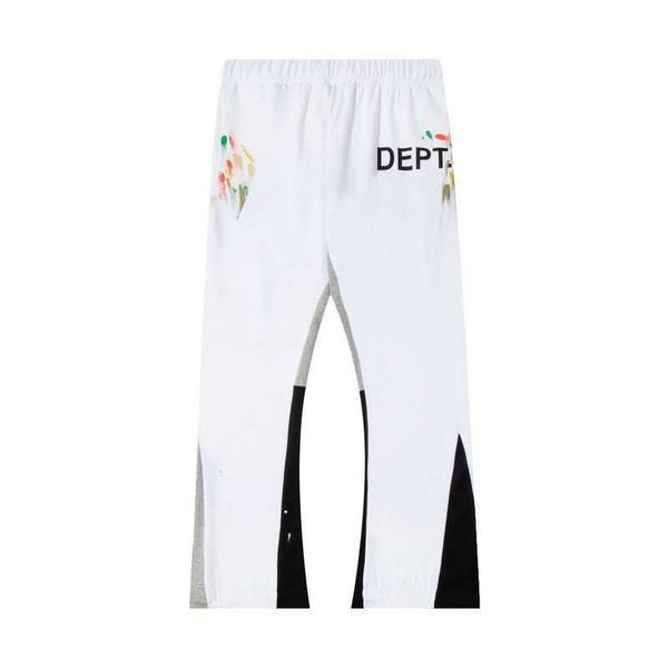 men's pants galleries dept designer sweatpants sports 7216b painted flare sweat pant fashion brand splicing hand-painted printed high k, Black
men's pants galleries dept designer sweatpants sports 7216b painted flare sweat pant fashion brand splicing hand-painted printed high k, Black