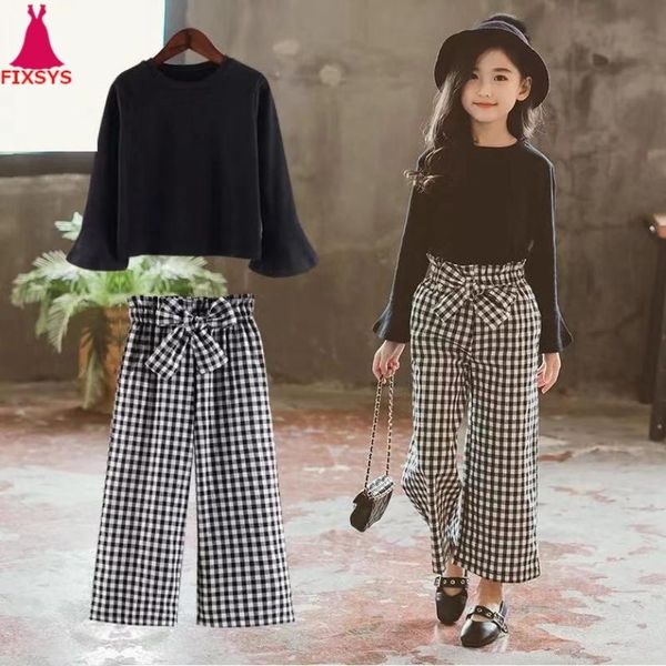 2020 kids girls clothes sets long sleeve tshirts plaid wide leg pants autumn children039s clothing teenage for 7 8 10 12 yea8124994, White
2020 kids girls clothes sets long sleeve tshirts plaid wide leg pants autumn children039s clothing teenage for 7 8 10 12 yea8124994, White