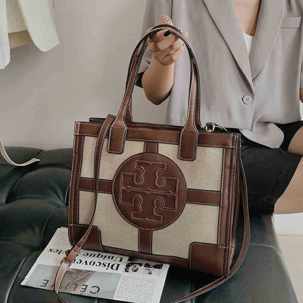luxury torysburchs leather bags designer tote women's bag canvas 2022 with color matching shopping one shoulder
luxury torysburchs leather bags designer tote women's bag canvas 2022 with color matching shopping one shoulder
