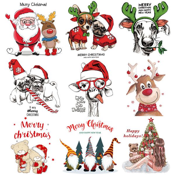 notions iron on transfers patch christmas heat transfer stickers for clothing jackets pillow backpacks clothes decorations appliques with sa, Black
notions iron on transfers patch christmas heat transfer stickers for clothing jackets pillow backpacks clothes decorations appliques with sa, Black
