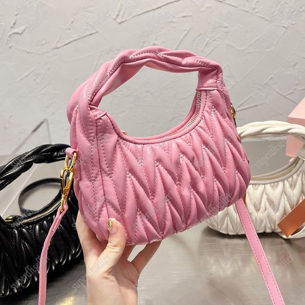 pleated shoulder bags women crossbody designer hobo bag luxury handbag mini pochette vintage tote wallet leather cross body 3 colors underar
pleated shoulder bags women crossbody designer hobo bag luxury handbag mini pochette vintage tote wallet leather cross body 3 colors underar