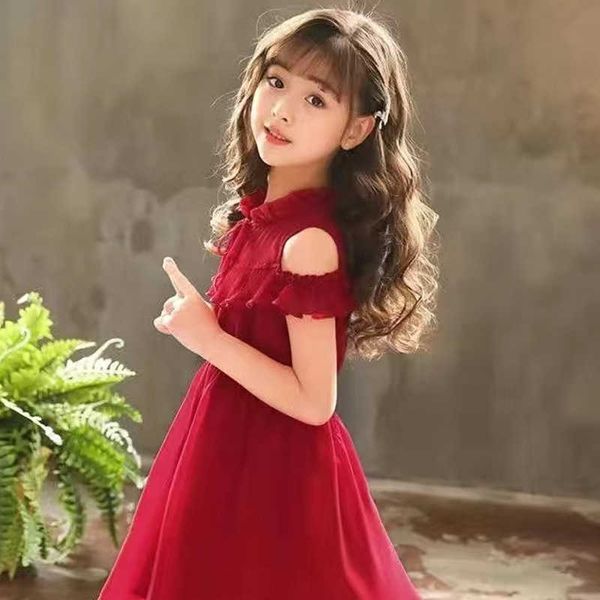 hair lace wigs children's female headwear girl's baby's modeling po taking long curly hair simulated wig headgear, Black
hair lace wigs children's female headwear girl's baby's modeling po taking long curly hair simulated wig headgear, Black