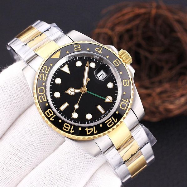 whole men fashion watch stainless steel ceramic bezel mens automatic watches jubliee strap 40mm mechanical wristwatch gift lux266a, Slivery;brown
whole men fashion watch stainless steel ceramic bezel mens automatic watches jubliee strap 40mm mechanical wristwatch gift lux266a, Slivery;brown