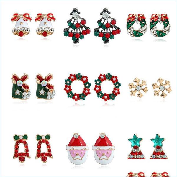 charm christmas series earrings innovative santa claus snowflake garlands tree socks ear studs gifts for women girls drop delivery je dhyqt, Golden
charm christmas series earrings innovative santa claus snowflake garlands tree socks ear studs gifts for women girls drop delivery je dhyqt, Golden