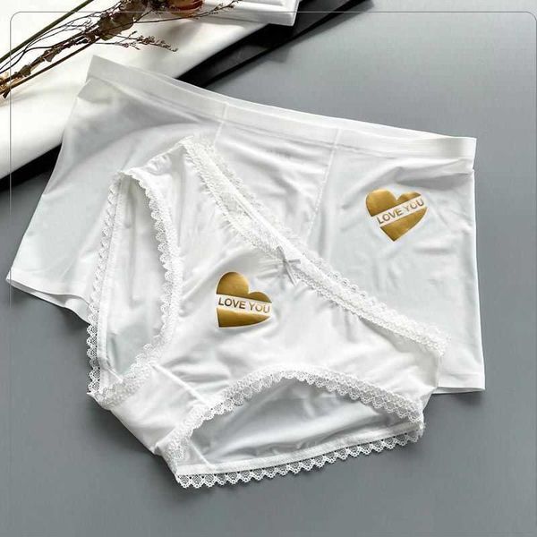 briefs panties heart print love you letter couples underpants white black lace decor women briefs men boxer shorts lover seamless lingerie t, Red;black
briefs panties heart print love you letter couples underpants white black lace decor women briefs men boxer shorts lover seamless lingerie t, Red;black