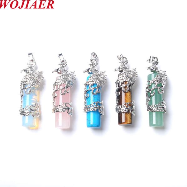 wholesale energy healing necklace natural stone pink rose quartz crystal phoenix bird column pendant for women be915, Silver
wholesale energy healing necklace natural stone pink rose quartz crystal phoenix bird column pendant for women be915, Silver