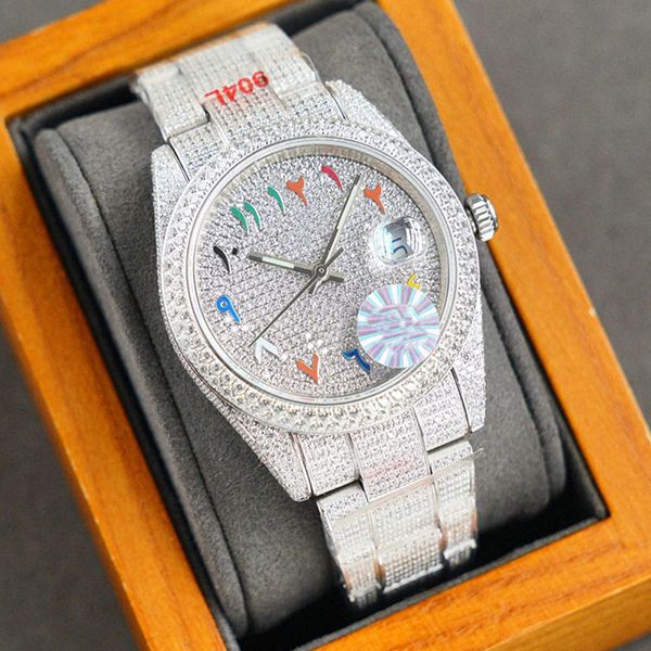 wristwatches women automatic mechanical watches 41mm full stainless steel diamond bezel waterproof luminous gold watch montre de luxe dhgate, Slivery;brown
wristwatches women automatic mechanical watches 41mm full stainless steel diamond bezel waterproof luminous gold watch montre de luxe dhgate, Slivery;brown
