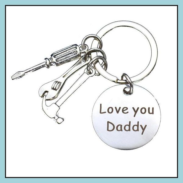 keychains lanyards wrench tool love you dad letter stainless steel women men keychains couple lover key chains ring promotion cele dhvja, Silver
keychains lanyards wrench tool love you dad letter stainless steel women men keychains couple lover key chains ring promotion cele dhvja, Silver