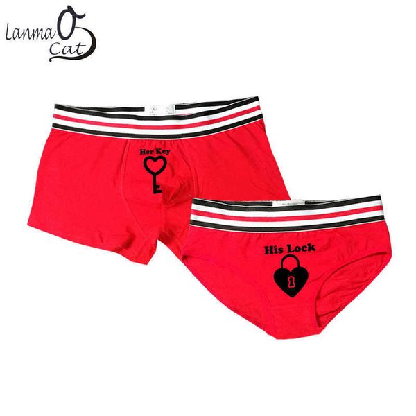 briefs panties comfortable couple lovers underwear cotton men boxer shorts women briefs romantic printed panty red color underpants t221108, Red;black
briefs panties comfortable couple lovers underwear cotton men boxer shorts women briefs romantic printed panty red color underpants t221108, Red;black