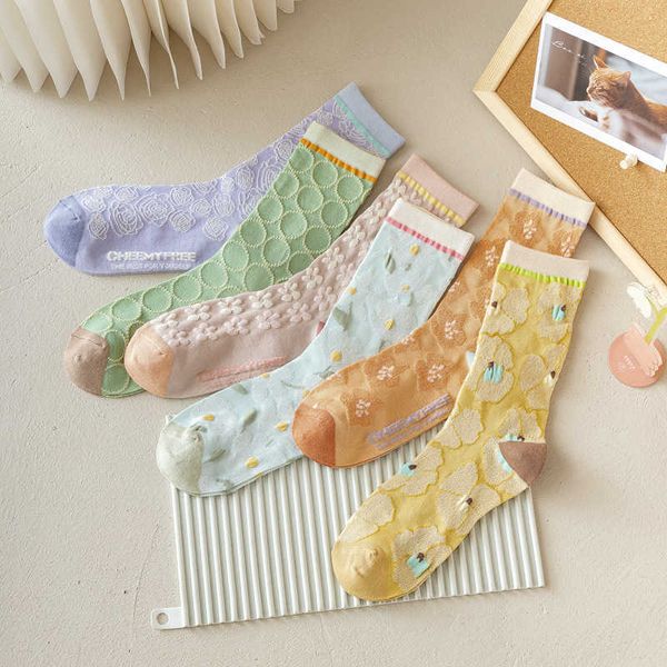 socks hosiery new women fashion korean style cotton spring summer cute mesh breathable casual sweet flower long comfortable t221102, Black;white
socks hosiery new women fashion korean style cotton spring summer cute mesh breathable casual sweet flower long comfortable t221102, Black;white