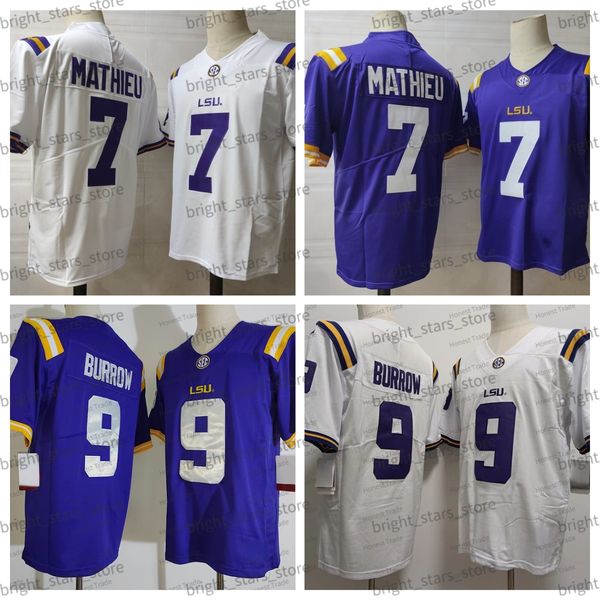 lsu tigers 7 tryann mathieu football jersey 9 joe burrow white purple college football jerseys mens stitched, Black
lsu tigers 7 tryann mathieu football jersey 9 joe burrow white purple college football jerseys mens stitched, Black