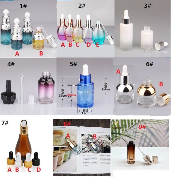 30ml gradient color glass essential oil dropper bottles reagent pipette refillable bottle empty perfume sample tubes
30ml gradient color glass essential oil dropper bottles reagent pipette refillable bottle empty perfume sample tubes