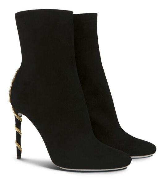 elegant brand winter morgana women boots renecaovillas rounded toe golden strass crystal coils booties high heels ladies ankle boot eu35-43, Black
elegant brand winter morgana women boots renecaovillas rounded toe golden strass crystal coils booties high heels ladies ankle boot eu35-43, Black