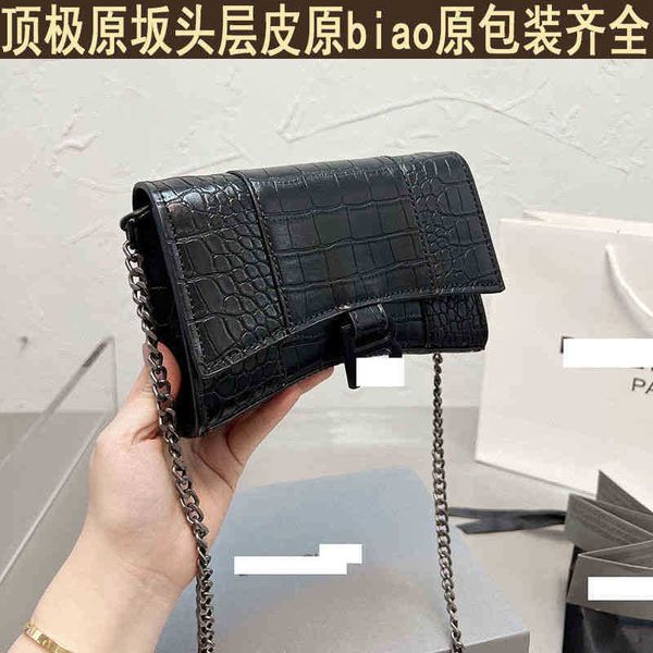 designer bag balenciga high b home handbag version messenger hourglass women's leather head leather black crocodiless chain bag small 9
designer bag balenciga high b home handbag version messenger hourglass women's leather head leather black crocodiless chain bag small 9
