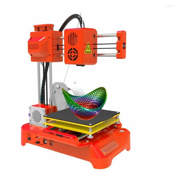 Image of Printers Entry-level Mini 3D For Children Printing Size 100x100x100mm Children&#39;s Birthday Present Christmas Gift FDM PLA Printer