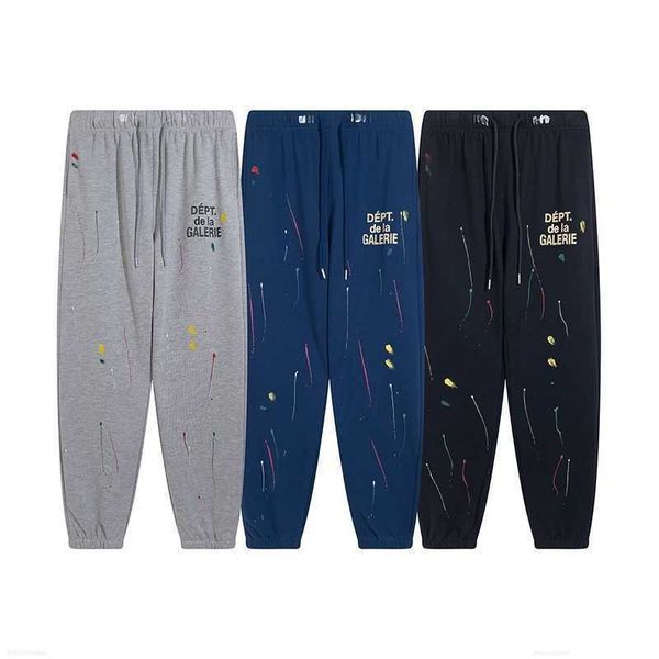 galleries dept designer sweatpants sports pants 7216b painted flare sweat pant correct version hand splash graffiti loose high street gozz, Black
galleries dept designer sweatpants sports pants 7216b painted flare sweat pant correct version hand splash graffiti loose high street gozz, Black