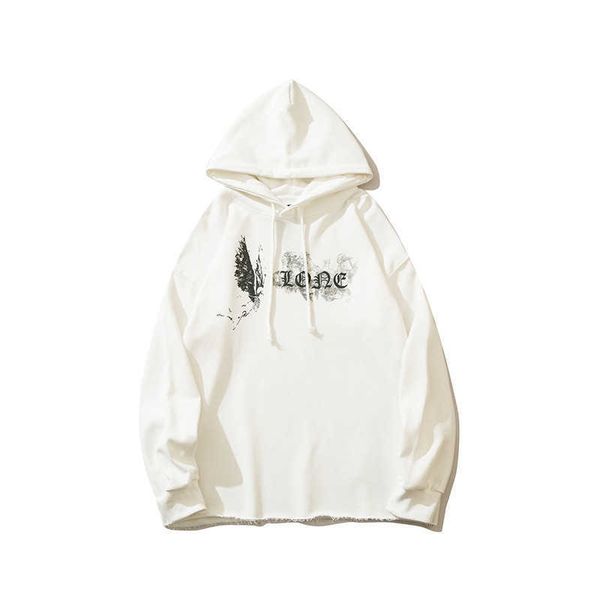 men's hoody vlo one fashion designer hem high street loose teenage couple pullover hooded casual commuting terry sweater hoodies cotton, Black
men's hoody vlo one fashion designer hem high street loose teenage couple pullover hooded casual commuting terry sweater hoodies cotton, Black