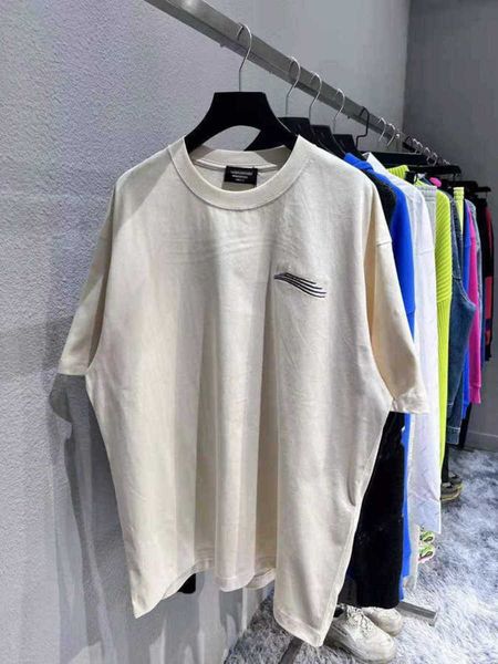 fashion brand designer t shirt letter embroidery short sleeve paris men and women short sleeve rice ash balanciagas, White;black
fashion brand designer t shirt letter embroidery short sleeve paris men and women short sleeve rice ash balanciagas, White;black