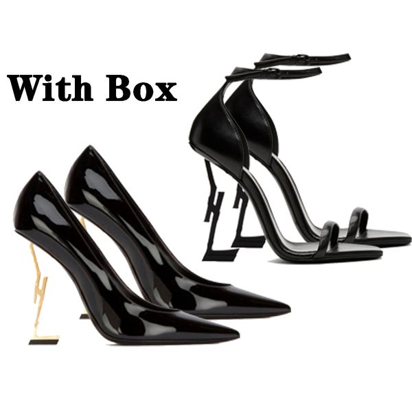 womens designer shoes shiny leather high heels ladies luxurys dress red bottom heels 10cm heel sandals holadesigner, Black
womens designer shoes shiny leather high heels ladies luxurys dress red bottom heels 10cm heel sandals holadesigner, Black