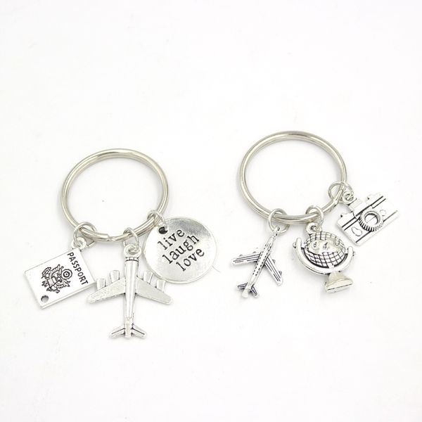 wholesale live laugh love passport travel keyring camera keychain key holder for wanderlust pgrapher traveller gifts for men women, Slivery;golden
wholesale live laugh love passport travel keyring camera keychain key holder for wanderlust pgrapher traveller gifts for men women, Slivery;golden