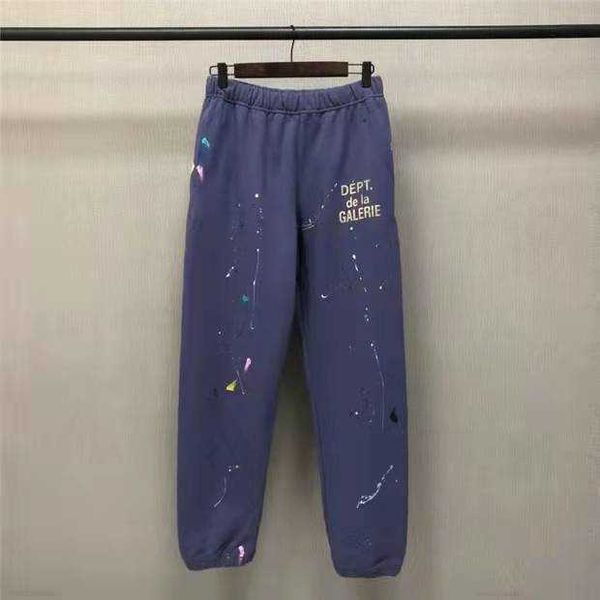 men's pants galleries dept designer sweatpants sports 7216b painted flare sweat pant quality hand-painted ink graffiti loose high stree, Black
men's pants galleries dept designer sweatpants sports 7216b painted flare sweat pant quality hand-painted ink graffiti loose high stree, Black