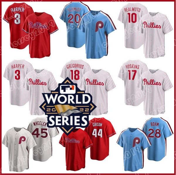 2022 world series baseball jersey phillies bryce j.t. realmuto harper nick castellanos rhys hoskins mike schmidt nola jean segura johan cama, Blue;black
2022 world series baseball jersey phillies bryce j.t. realmuto harper nick castellanos rhys hoskins mike schmidt nola jean segura johan cama, Blue;black