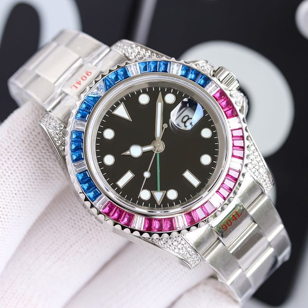mens automatic watch 40mm watches with diamond 904l stainless steel strap classic folding buckle sapphire luminous mirror face ceramic dial, Slivery;brown
mens automatic watch 40mm watches with diamond 904l stainless steel strap classic folding buckle sapphire luminous mirror face ceramic dial, Slivery;brown