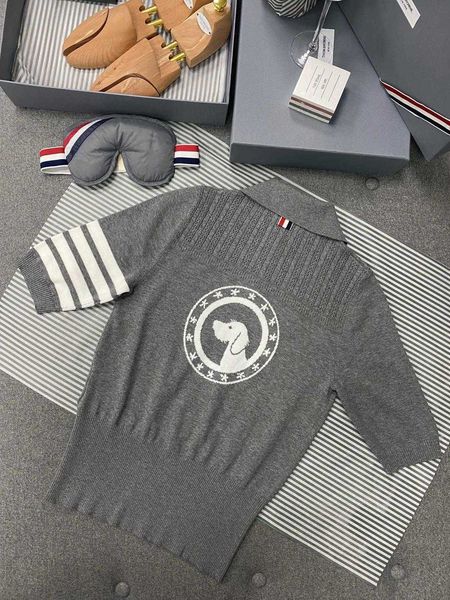designer shirt thomes brownns t-shirt hector knitted polo short sleeved women's summer tb casual slim high-end celebrity style letter p, White;black
designer shirt thomes brownns t-shirt hector knitted polo short sleeved women's summer tb casual slim high-end celebrity style letter p, White;black