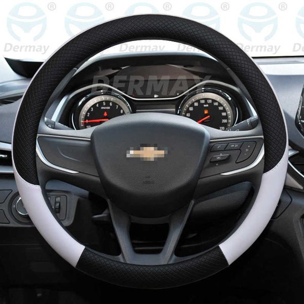 steering wheel covers 100% dermay brand leather car steering wheel cover anti-slip for orlando auto accessories t221108
steering wheel covers 100% dermay brand leather car steering wheel cover anti-slip for orlando auto accessories t221108