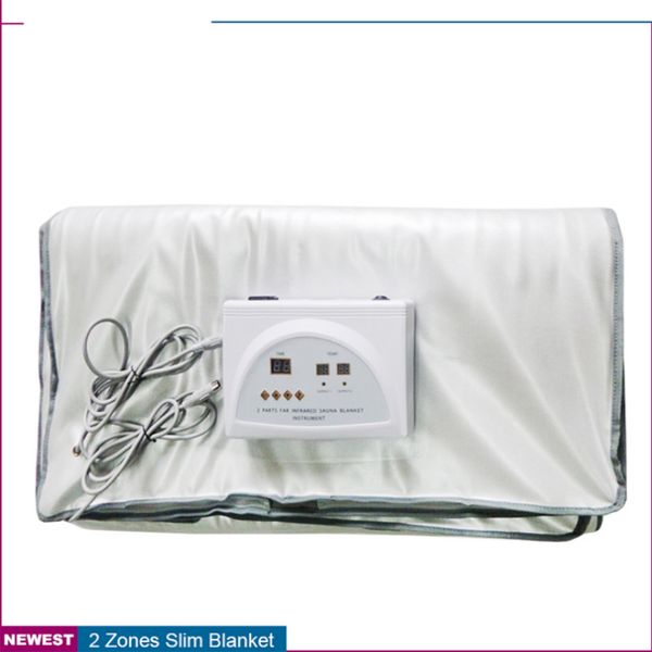 selling 2 zone far infrared body slimming sauna blanket heating therapy slim bag spa loss weight detox machine270
selling 2 zone far infrared body slimming sauna blanket heating therapy slim bag spa loss weight detox machine270