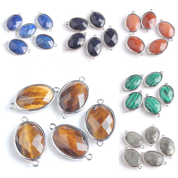 wojiaer natural crystal stone gem oval beads silver faceted beads for charm jewelry making diy bracelet accessories bz902, Black
wojiaer natural crystal stone gem oval beads silver faceted beads for charm jewelry making diy bracelet accessories bz902, Black