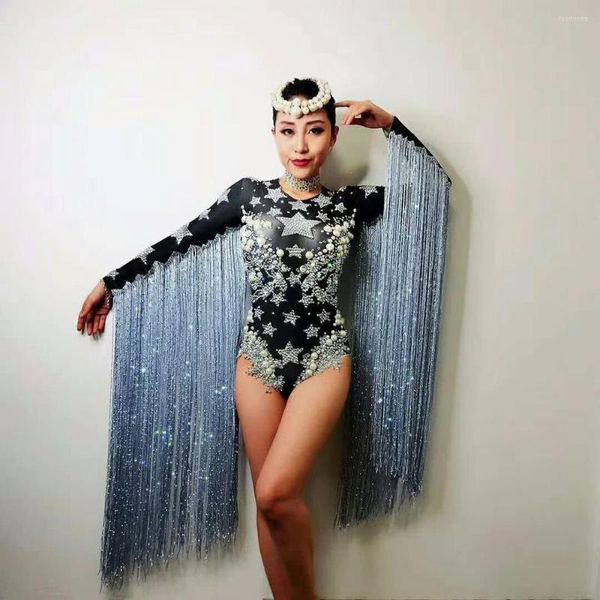 women's jumpsuits women bodysuit black singer fringe crystals tassel jazz dj costume rhinestone dancer nightclub stage party clothing, Black;white
women's jumpsuits women bodysuit black singer fringe crystals tassel jazz dj costume rhinestone dancer nightclub stage party clothing, Black;white
