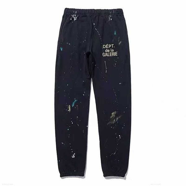 galleries dept designer sweatpants sports pants 7216b painted flare sweat pant hand graffiti wash same splash ink casual 17w1, Black
galleries dept designer sweatpants sports pants 7216b painted flare sweat pant hand graffiti wash same splash ink casual 17w1, Black