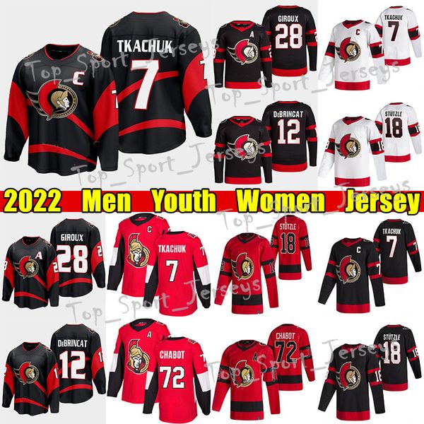#7 brady tkachuk reverse retro hockey jersey #12 alex debrincat senators#28 claude giroux thomas chabot tim stutzle drake batherson jerseys, Black;red
#7 brady tkachuk reverse retro hockey jersey #12 alex debrincat senators#28 claude giroux thomas chabot tim stutzle drake batherson jerseys, Black;red