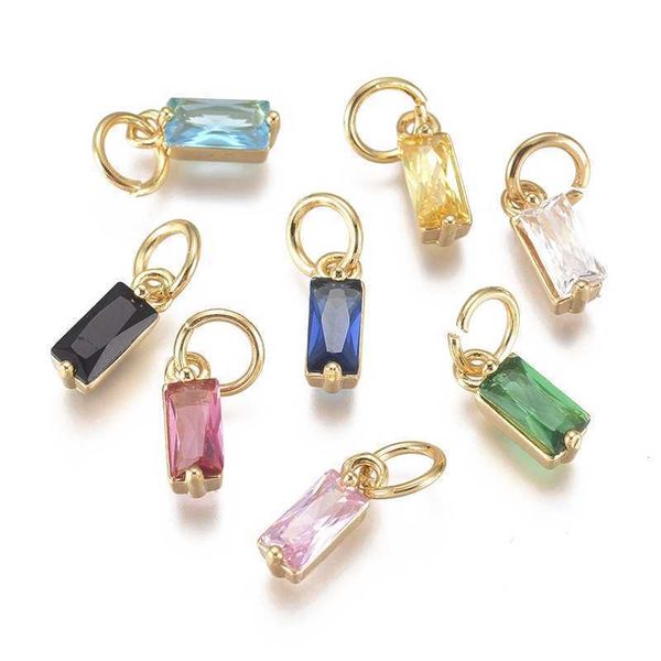 20pcs brass micro pave cubic zirconia charms rectangle birthstone pendants for jewelry making supplies diy earrings necklace, Bronze;silver
20pcs brass micro pave cubic zirconia charms rectangle birthstone pendants for jewelry making supplies diy earrings necklace, Bronze;silver
