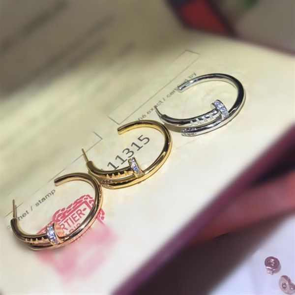 luxury designer clou hoop earrings fashion jewelry for women la1238263k, Golden;silver
luxury designer clou hoop earrings fashion jewelry for women la1238263k, Golden;silver