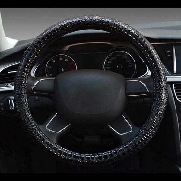 steering wheel covers luxury crocodile grain leather car steering wheel cover universal sport cute handle case for men auto interior accesso
steering wheel covers luxury crocodile grain leather car steering wheel cover universal sport cute handle case for men auto interior accesso