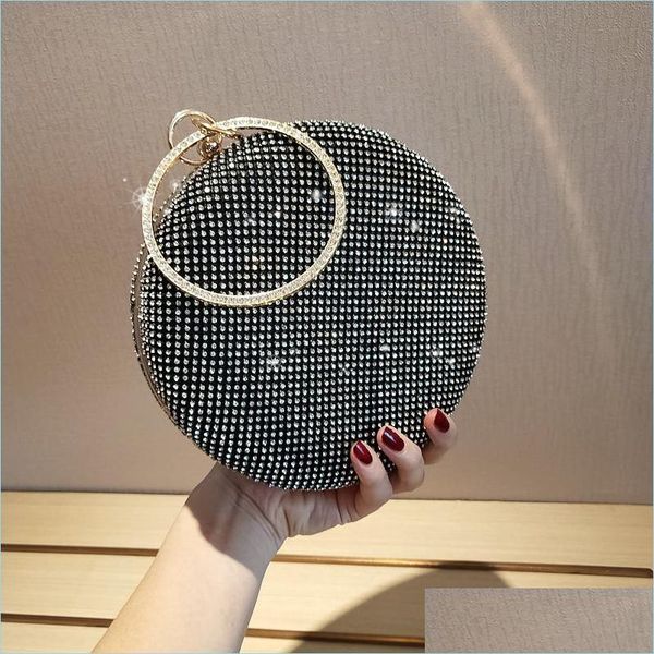 handbags purses crystal circle bag party evening simple solid round clutch bags women bridal wedding wallet purse new arrival drop dh7rx, Black
handbags purses crystal circle bag party evening simple solid round clutch bags women bridal wedding wallet purse new arrival drop dh7rx, Black